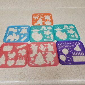Vintage Tupperware Stencils